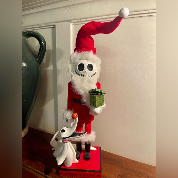 Disney Parks The Nightmare Before Christmas Jack & Zero nutcracker - rare! - Picture 2 of 12
